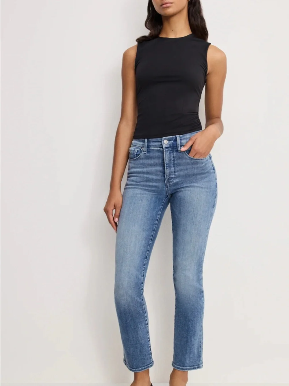 Good American Good Legs Straight -Brand New With Tags - Picture 1 of 12